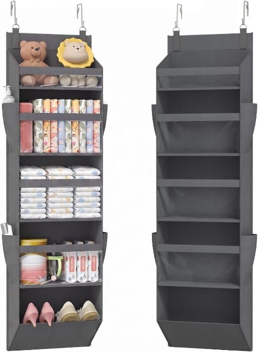 Lifewit Organizador para Colgar sobre la Puerta, 5 Estantes