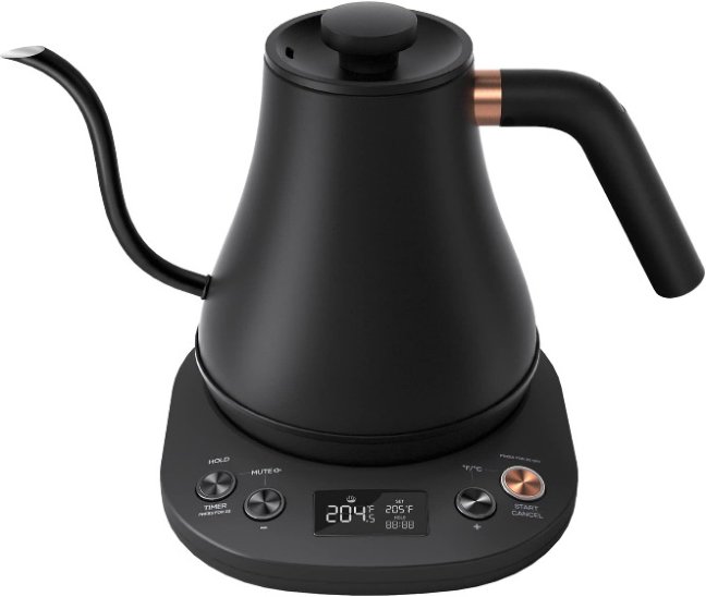 Mecity Hervidor Eléctrico de Cuello de Cisne, Edición Barista
