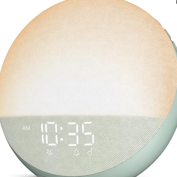 Odokee Reloj despertador de amanecer, Máquina de ruido blanco: Luz natural